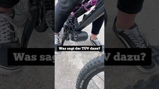 Fahrrad mit 1000W 🔥 Das macht doch SPASS fahrrad mountainbike emtb ebike spaß bike [upl. by Stets275]