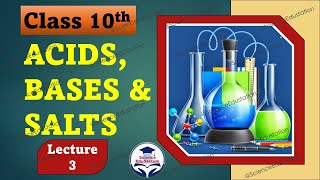 Acids Bases and Salts Class 10  Lecture 3  Salts – Preparation amp Uses ScienceEdustation [upl. by Erdda]