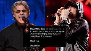 Steve Miller Reacts To Eminem Sampling quotAbracadabraquot On quotHOUDINIquot Song [upl. by Hummel]