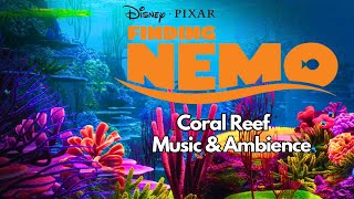 Disneys Finding Nemo🐟 Underwater Coral Reef  Music For Sleep Relaxation Study [upl. by Chappell]