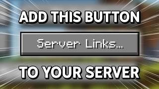 Add a Server Links Button to your Minecraft Server [upl. by Suiram]