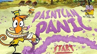 Camp Lazlo  PAINTCAN PANIC Cartoon Network Games [upl. by Ashely230]