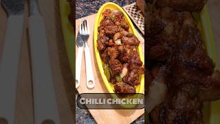 Chilli chickenChicken recipe cooking food easy shorts from Yummy cafe 02 [upl. by Hannus]