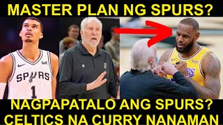 Ang MASTER PLAN ng Spurs kay Wemby  Target si Lebron at Bronny  Curry NIGHT NIGHT [upl. by Leuqim]