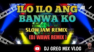 ILO ILO ANG BANWA KO SLOW JAM REMIX  DjWaweRemix DJ GREG MIX VLOG [upl. by Oahc]