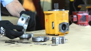 Hydraulic Vane Pump Repair [upl. by Foss]