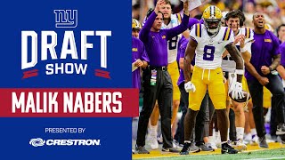 Giants Draft Malik Nabers INSTANT REACTION  New York Giants [upl. by Tiny]