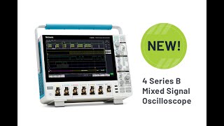 MSO serie 4 B osciloscopio de señal mixta Tektronix [upl. by Drawets74]