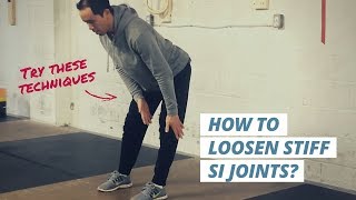 3 SI Joint Stretches For Proper Sacroiliac Motion [upl. by Esylle410]