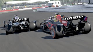 Silverstone Crash BUT The Roles Are REVERSED  F1 2021 [upl. by Heyes]