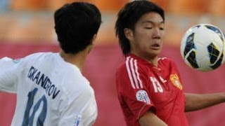 Uzbekistan vs China PR AFC U22 Championship 2014 [upl. by Ahsiuq482]