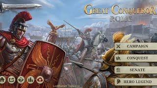 Great Conqueror Rome Expedition Conquest of Germany pt2 [upl. by Annaeerb]