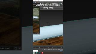 Master Creating Stunning Chrome Shader in 3dsmax using Vray 3d 3dsmax Vray [upl. by Nalra]