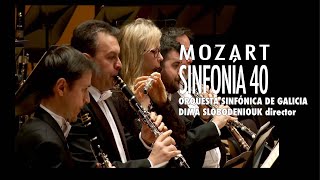 W A Mozart Symphony nº 40  Dima Slobodeniouk  Sinfónica de Galicia [upl. by Lamond]