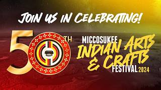 Miccosukee Indian Arts amp Crafts Festival 2024 [upl. by Sinnod175]