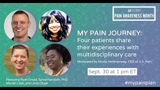 My pain journey Four patients discuss their experiences with multidisciplinary care [upl. by Yecal]