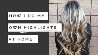 How I Do My Own Highlights At Home Tutorial  Professional Product amp Tools List [upl. by Graubert]