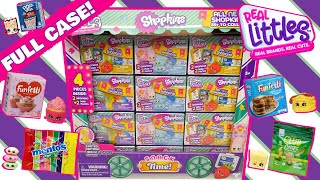 Shopkins Real Littles Full Case 2 Pack Blind Bag Opening Toy Review  PSToyReviews [upl. by Iiette]