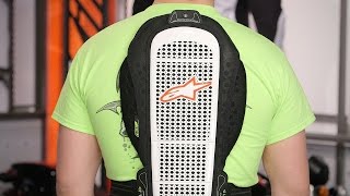 Alpinestars Nucleon KRR Race Back Protector Review at RevZillacom [upl. by Zucker]