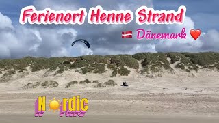 🇩🇰Dänemark❤️schöner Ferienort Henne Strand❤️🇩🇰 danmark travel video [upl. by Dorsey]