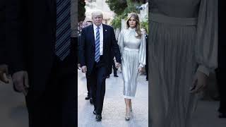 Former first Lady melania Trump and president Donald Trump style [upl. by Anilosi]