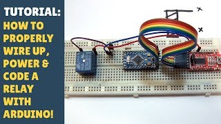 TUTORIAL How to Properly Wire up Power amp Code a Relay with Arduino Songle 05VDC Module  Simple [upl. by Anivlac132]