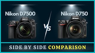 Nikon D750 vs D7500 Comparison  Full frame or APSC Sensor [upl. by Lillie598]