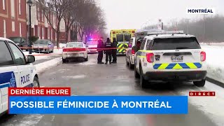 Féminicide dans l’est de Montréal  explications [upl. by Merwyn80]