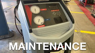 Robinair AC Refrigeration Recovery Machine maintenance how to 34788ni and others [upl. by Sasnett549]