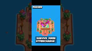 Survive PIPER HyperCharge 🤍 BrawlStars ✨ shorts brawlstars [upl. by Evette826]