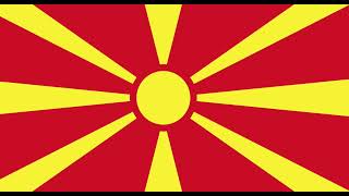 Macedonian 🇲🇰 national anthem instrumental 🎼 [upl. by Nauqan]