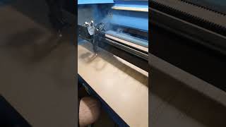 Gravação em MDF 3mm  CNC laser CO2MCHT artes [upl. by Solorac]