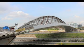 Parque de Valdebebas Puente de la Concordia Time lapse [upl. by Berget504]