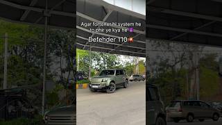 Land Rover defender 110 defender landrover ytshorts youtubeshorts shorts mafia thar fortuner [upl. by Nolrev]