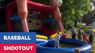 ⚾️ Baseball Shootout make your events a real home run Stand de Tir Baseball par Poly Event [upl. by Hgielrak]