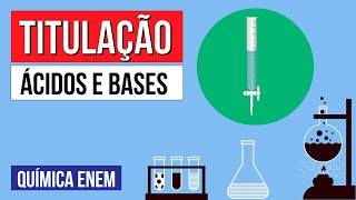 TITULAÇÃO ácidos e bases  RESUMO DE QUÍMICA ENEM Professor Felipe Sobis [upl. by Columbine103]