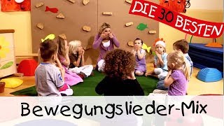 Kinderlieder BewegungsliederMix  Singen Tanzen und Bewegen  Kinderlieder [upl. by Gerianne231]