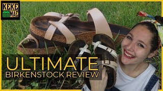 BIRKENSTOCK Mayari REVIEW One Year after Purchase Do I Still Love Them  2018 Keke Mae [upl. by Schluter]