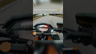 Kawasaki z1000 Top Speed🔥kawasaki shorts [upl. by Niliram701]