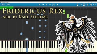 Fridericus Rex Grenadiermarsch piano arr by Karl Sternau w sheet music [upl. by Domash]