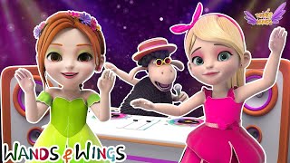 The Dance Freeze Song  Princess Freeze Dance  Kids Dance Songs [upl. by Alius]