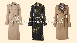 Elevate Your Autumn Style With Classic Trench Coats [upl. by Anura634]