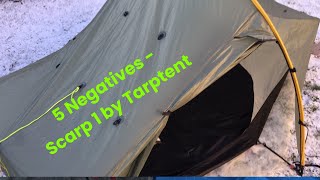 5 Negatives  Scarp 1 by Tarptent [upl. by Ybbor]