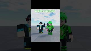 English or Spanish  Darlung and Hayogo roblox robloxedit robloxshorts darlunggaming hayogo [upl. by Hayikat109]