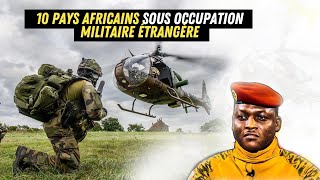 Les 10 Nations Africaines avec le Plus de Bases Militaires Étrangères [upl. by Ahsonek]