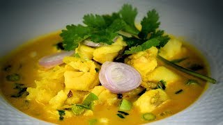 Coconut Fish Curry  Chinese Style Recipe [upl. by Olegnalehcim]