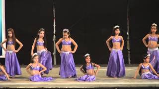 Bellydance infantil  NEFRU ESCUELA DE DANZAS ÁRABES 2015 [upl. by Eki]