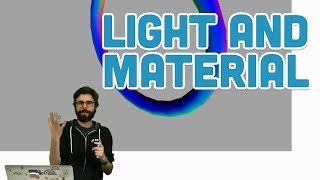 183 Light and Material  WebGL and p5js Tutorial [upl. by Aynahs626]