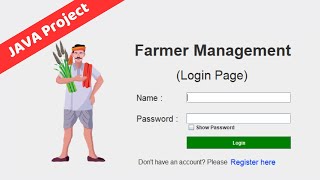 Java Swing GUI Project Tutorial  Farmer Management System  QuantumRank [upl. by Persson]