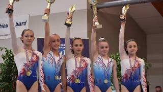 Equipe France espoir 2 gymnastique  Cup Sarreguemines [upl. by Llessur]